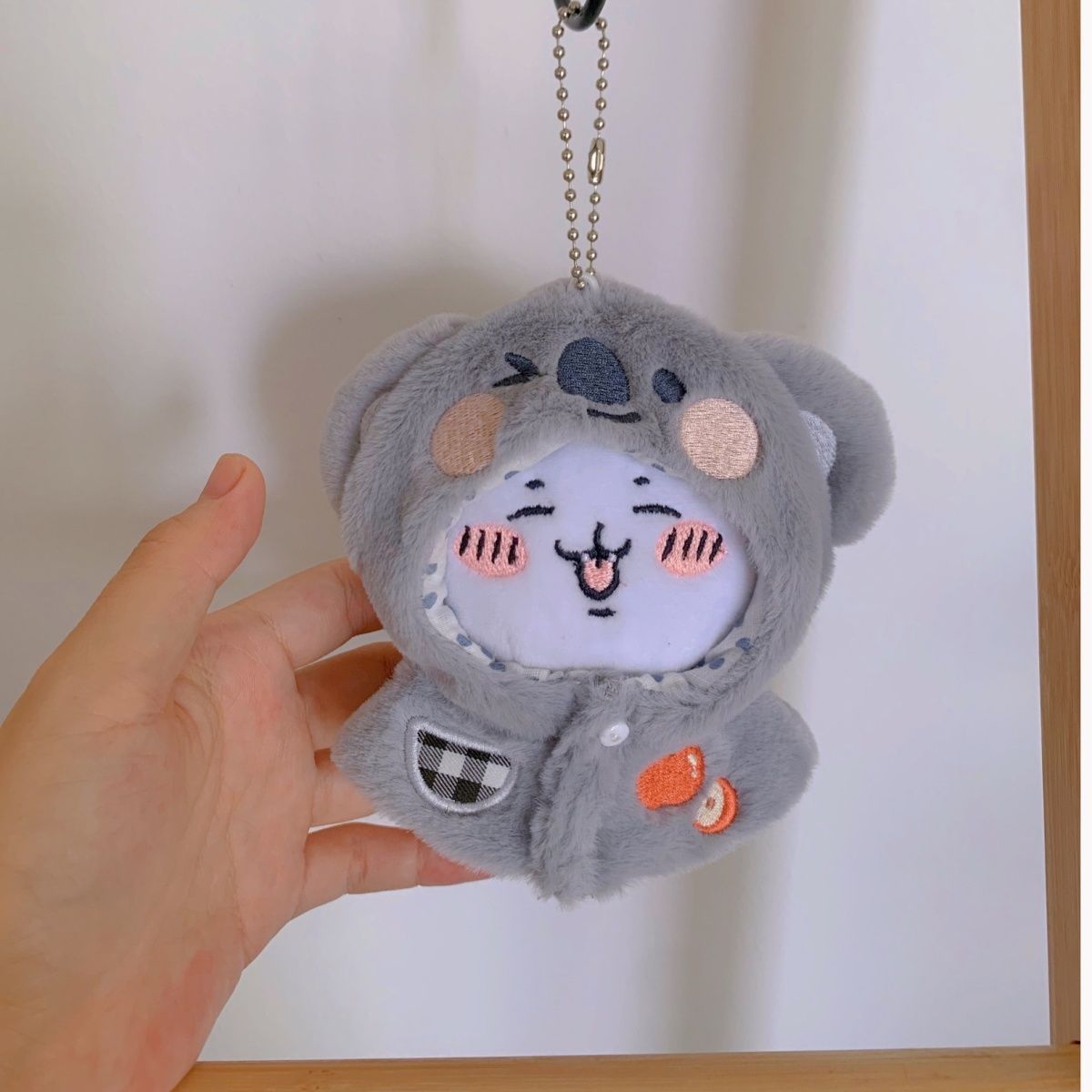 치이카와 코튼 인형 코알라 10cm 키링 우사기 가방 백팩 장식 열쇠고리 키홀더 먼작귀 그레이 코알라 10cm - 상세 이미지 3