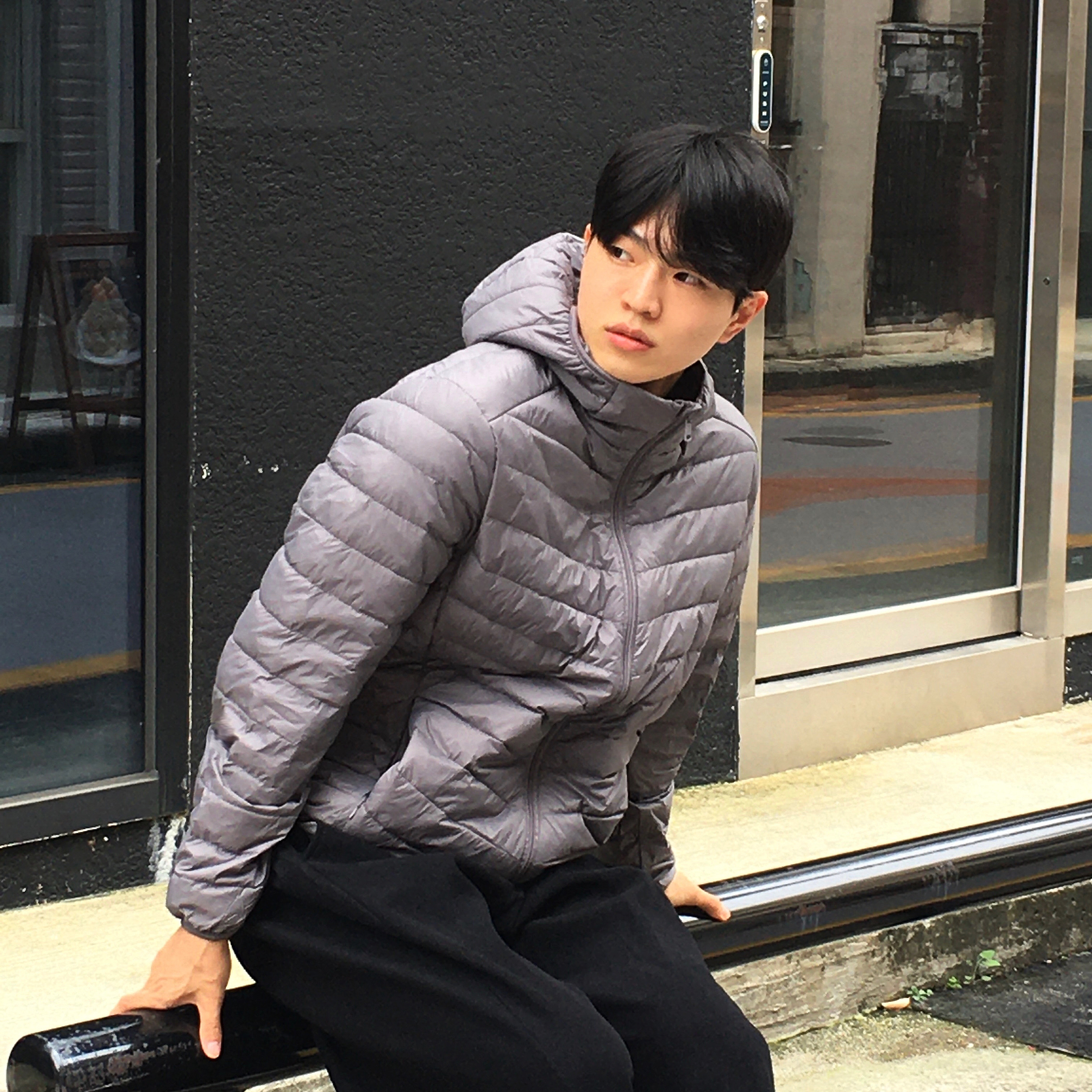 남성경량다운 남성퀄팅패딩 남자오리털패딩 - 상세 이미지 5