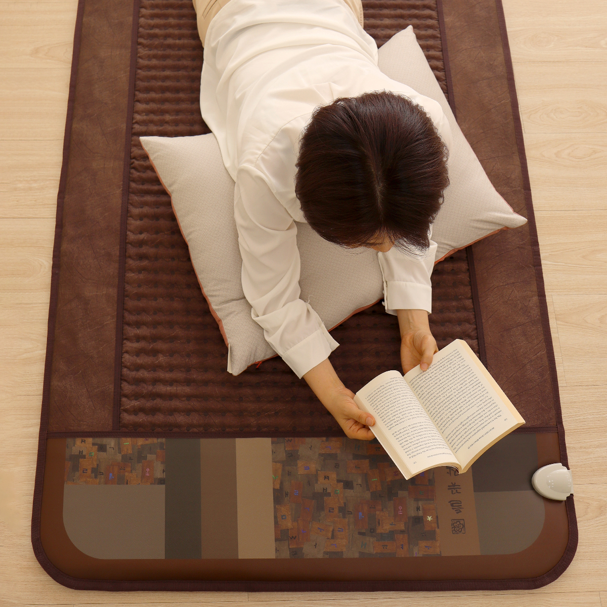 들꽃잠 어싱 온열매트 팥 S 커버 세트 싱글 숙면