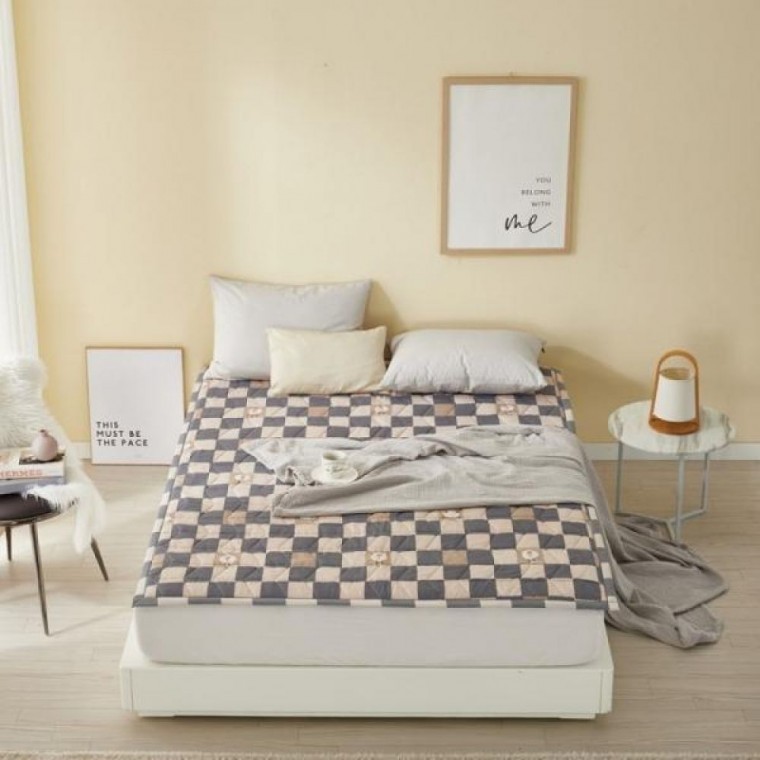 온열매트 전기장판 그레이 탄소매트 전자파차단 원적외선 슈퍼싱글 커버분리형 카본