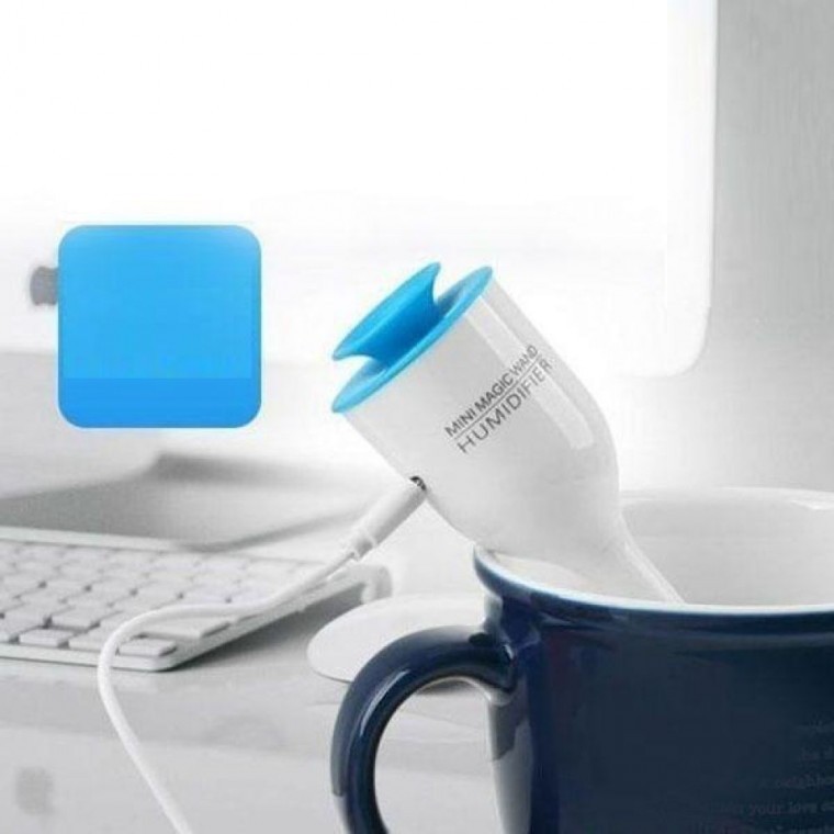 가습기 미니 USB 사무실 화이트 컵가습기 - 메인 이미지