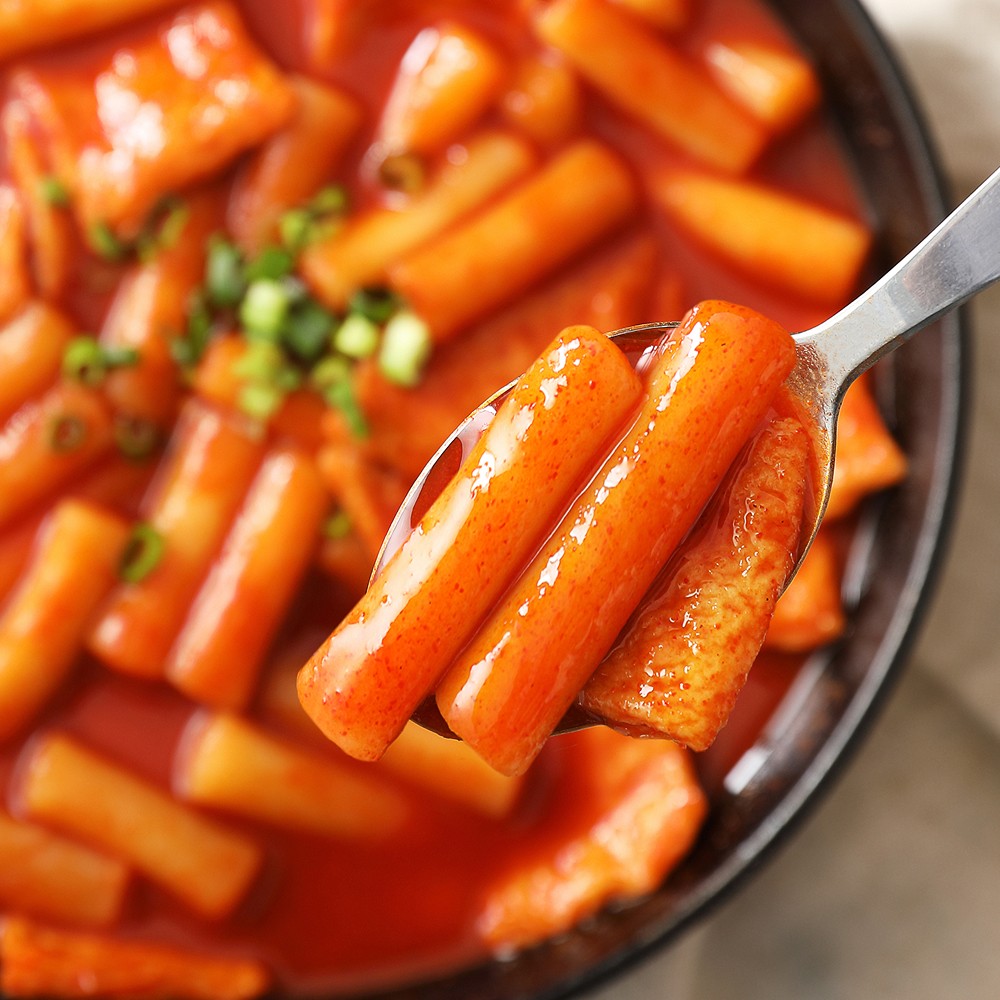 [푸딩팩토리] 착한떡볶이 360g 매콤달달 포장마차st 추억의 맛 떡,어묵,소스 구성 - 상세 이미지 4