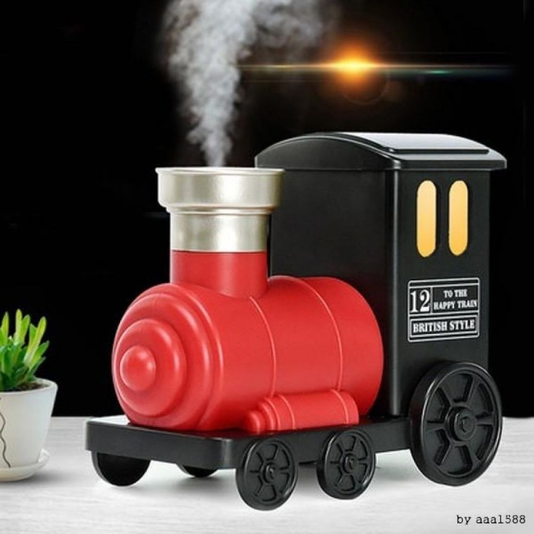 기차가습기 캐릭터 어린이 미니 가습기 디자인가습기 USB가습기