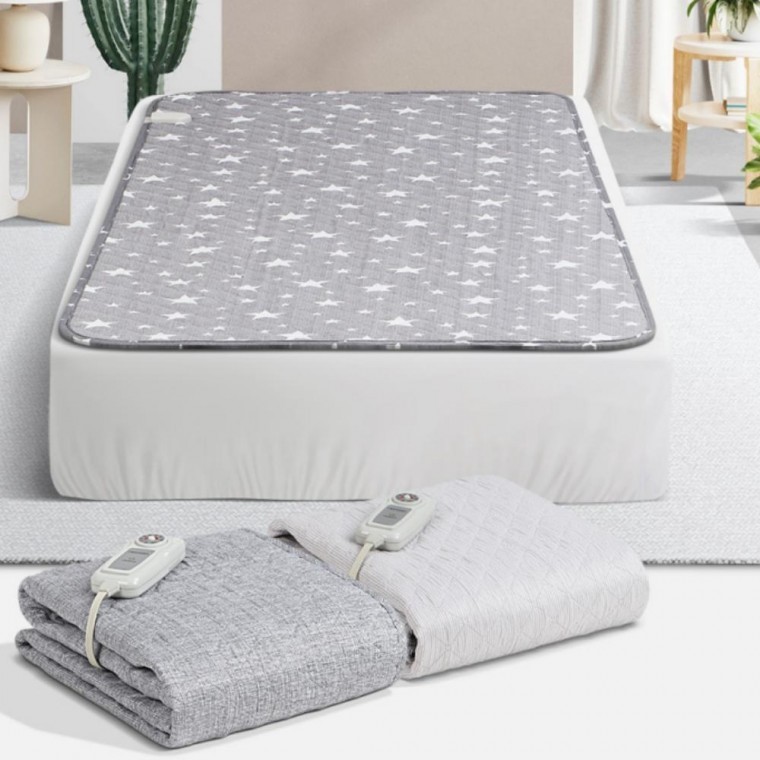 전기매트 중 슈퍼싱글 침대 한파 1인용 전기장판 전기요 온열매트 워셔블 차박난방 더블