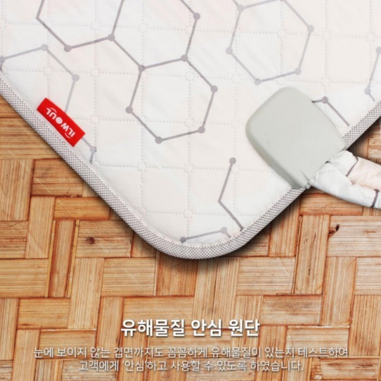 온수매트 일월 전기장판 바닥난방 150x200거실찬기 퀸 - 메인 이미지