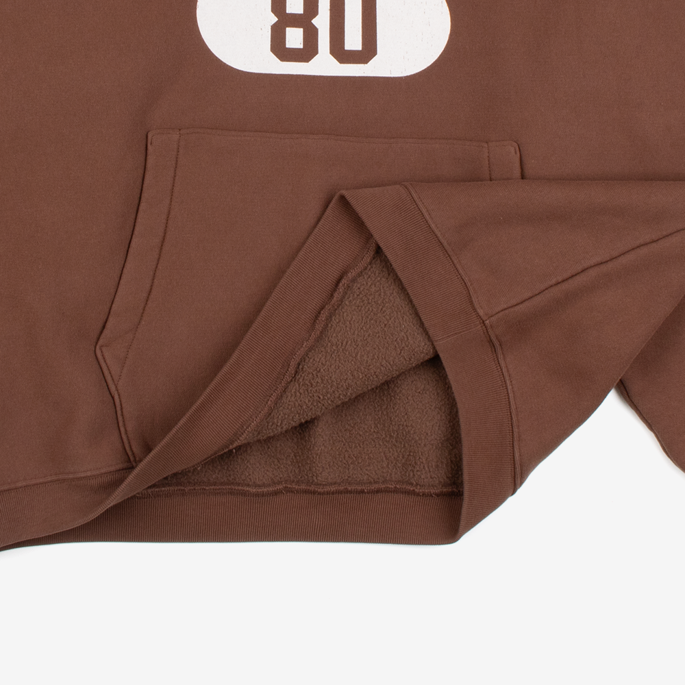 스투시 80 RELAXED HOOD 후드티 118561-BROWN 이미지 6