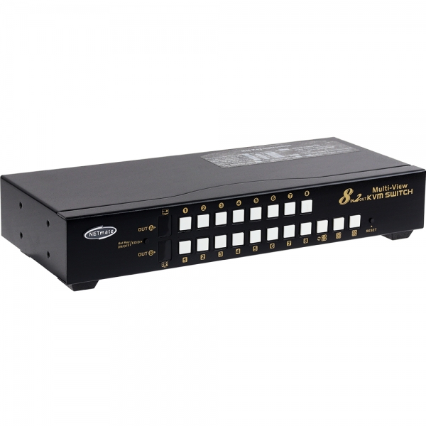 강원전자 넷메이트 Multi-View 듀얼 4K HDMI KVM 8:1 스위치(USB) NM-HKM4308D - 상세 이미지 3