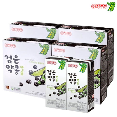삼육두유 검은콩 약콩칼슘 190ml(145kcal) 64개입