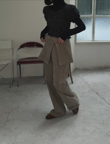 랩보잉부츠컷 - 상품 이미지