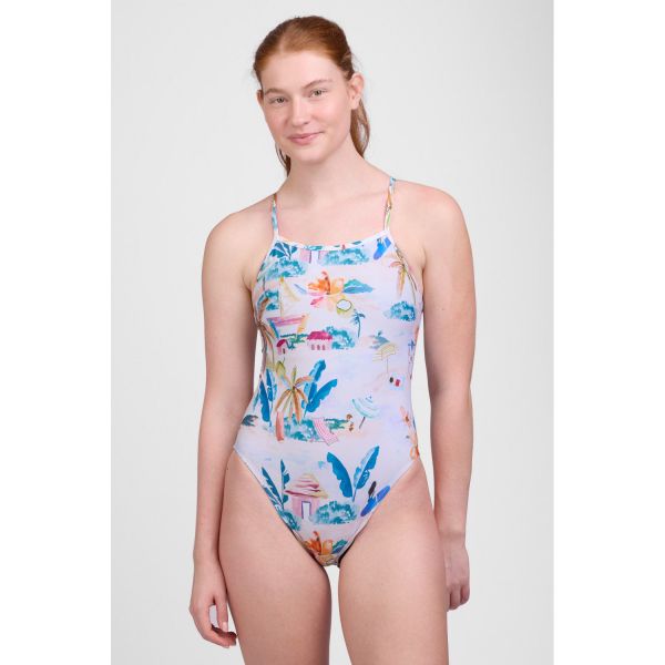졸린 브랜든 비치데이 원피스 수영복 Jolyn Brandon One Piece Swimsuit (prints) - Beach Day - 메인 이미지