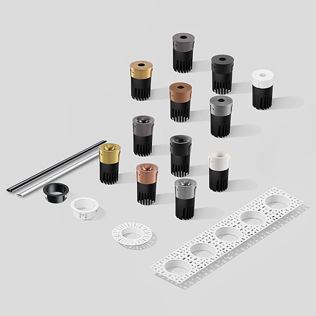 파블로 젠가C LED 다운라이트 5W 커스터마이징 플리커로우 타공 38mm - 상세 이미지 2