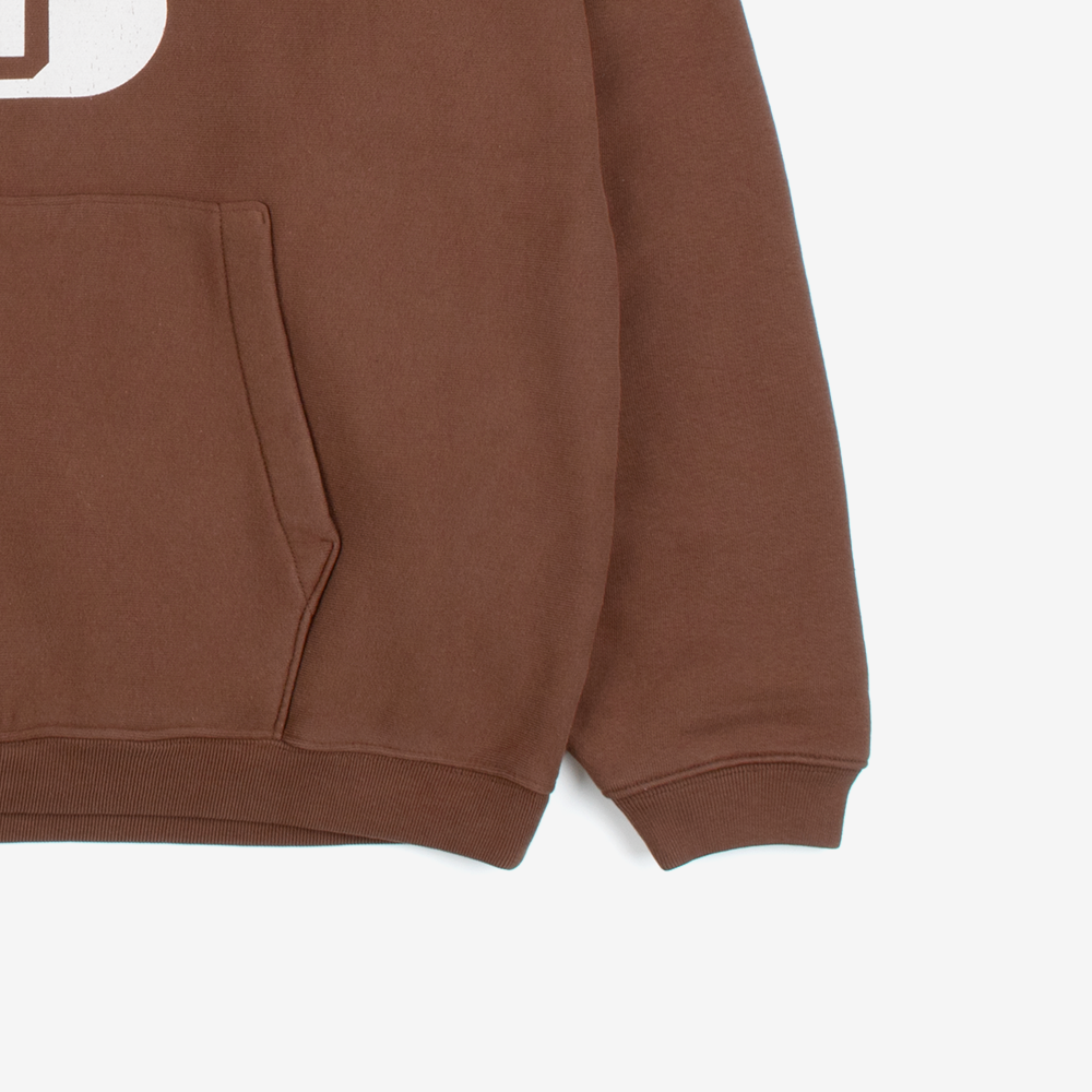 스투시 80 RELAXED HOOD 후드티 118561-BROWN - 상세 이미지 5