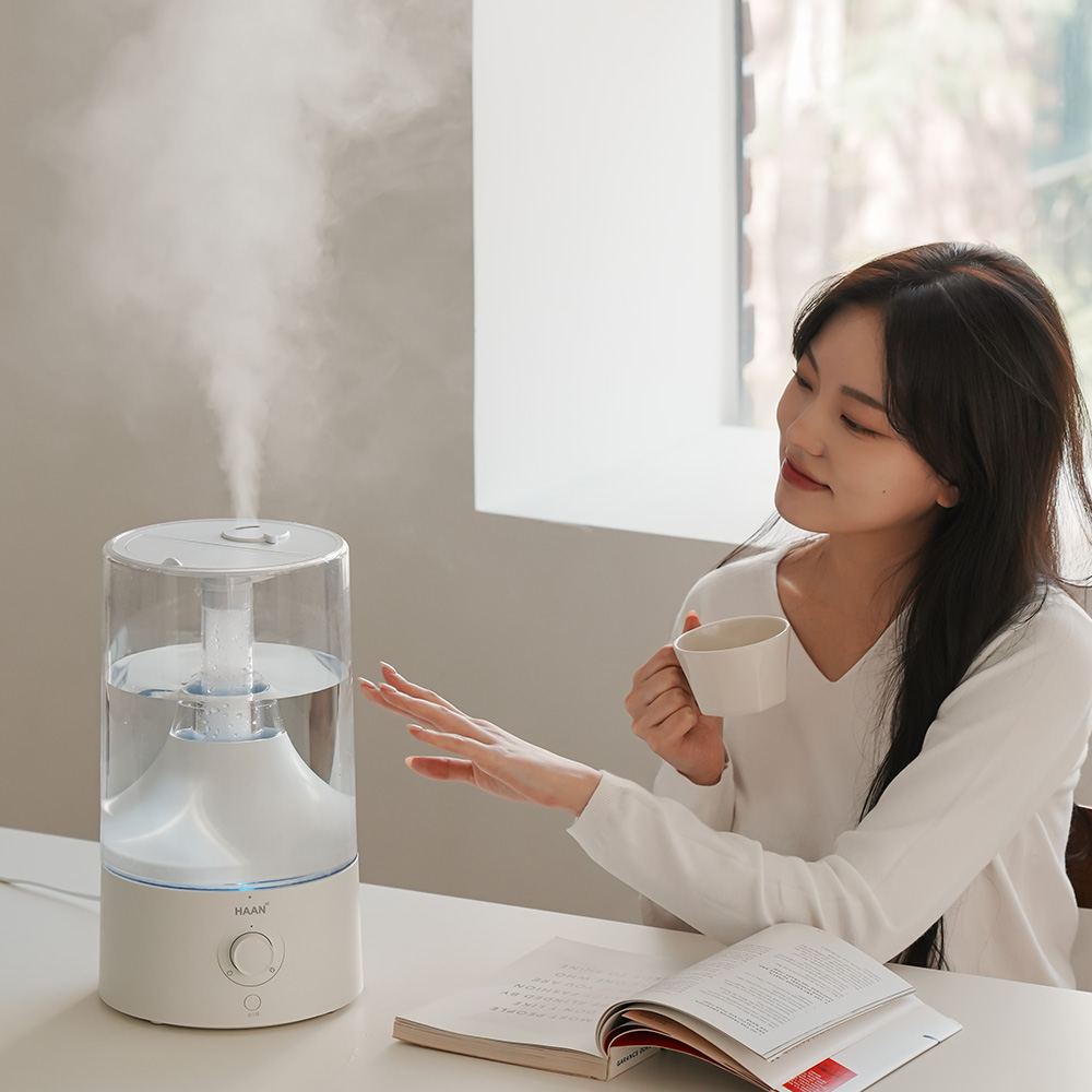 아기 가습기 신생아 5L 복합식가습기 간편세척 무드등 50시간 연속 HD800HM