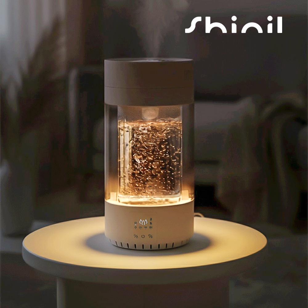 26년형 신일 가열식 가습기 대용량 세척편한 물멍 신생아 아기 스팀 살균 3.5L