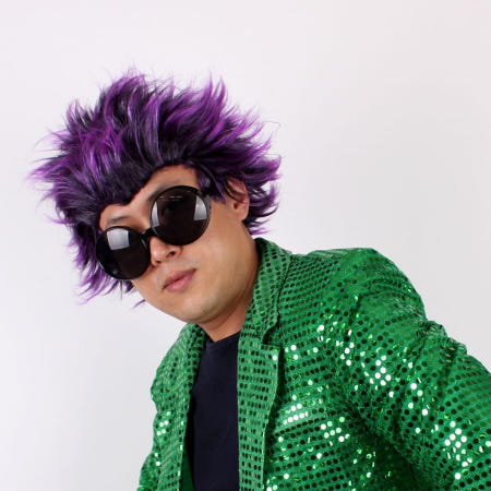 그코 라이더가발 파티가발 할로윈 파티용품 이벤트 행사 엽기 코믹 연극