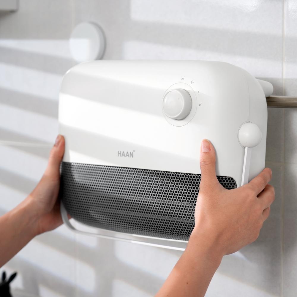 PTC 욕실난방기 초저소음 무타공 전열기 가정용 벽걸이 화장실히터