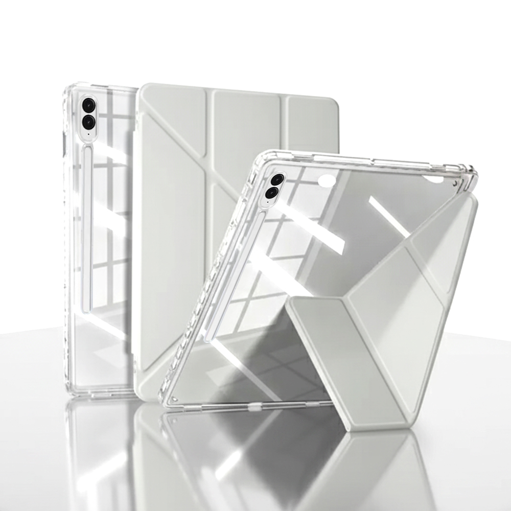 갤럭시탭 S10 플러스 케이스 투명 커버 S펜수납 Y형 블랙, 탭 S10+ 이미지 6