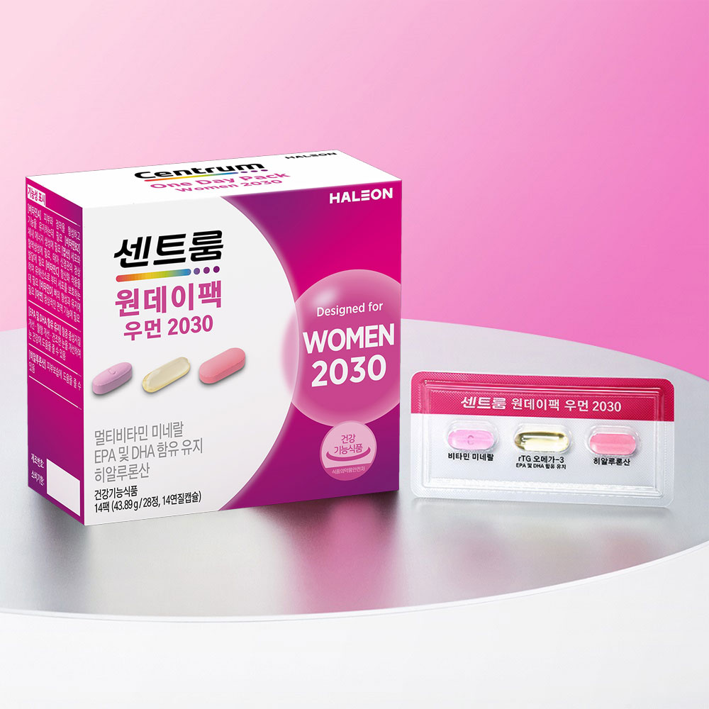 센트룸 원데이팩 우먼 2030 14개입, 1개 - 상품 이미지