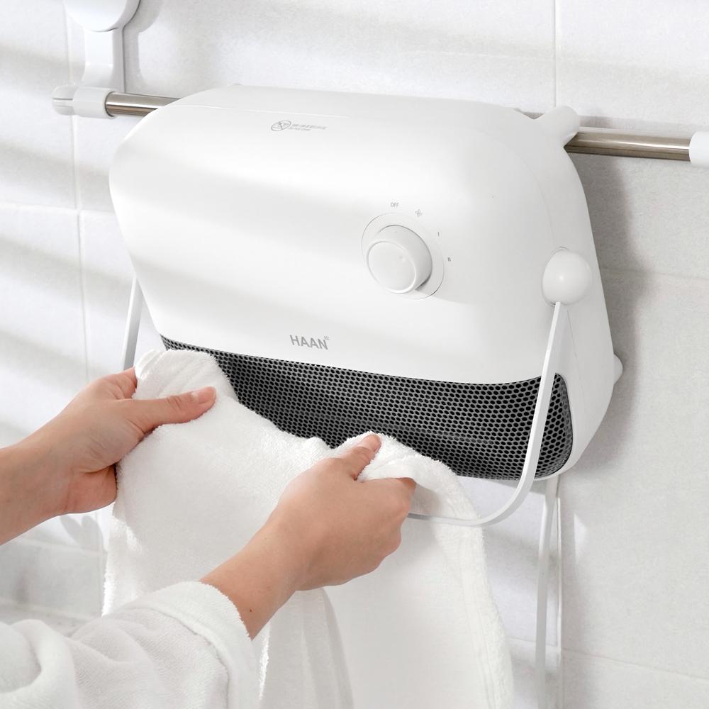 PTC 욕실난방기 초저소음 무타공 전열기 가정용 벽걸이 화장실히터