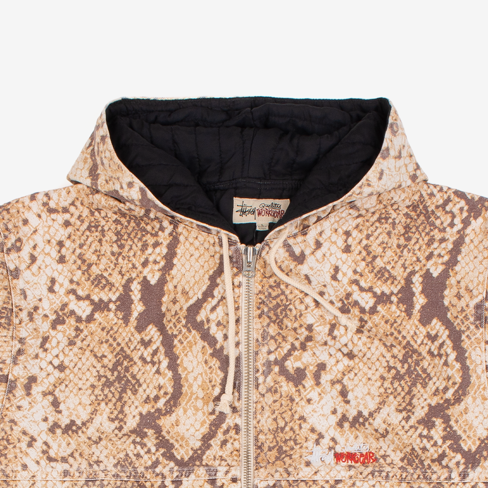 스투시 CANVAS INSULATED WORK JACKET 자켓 115716-PYTHON - 상세 이미지 3