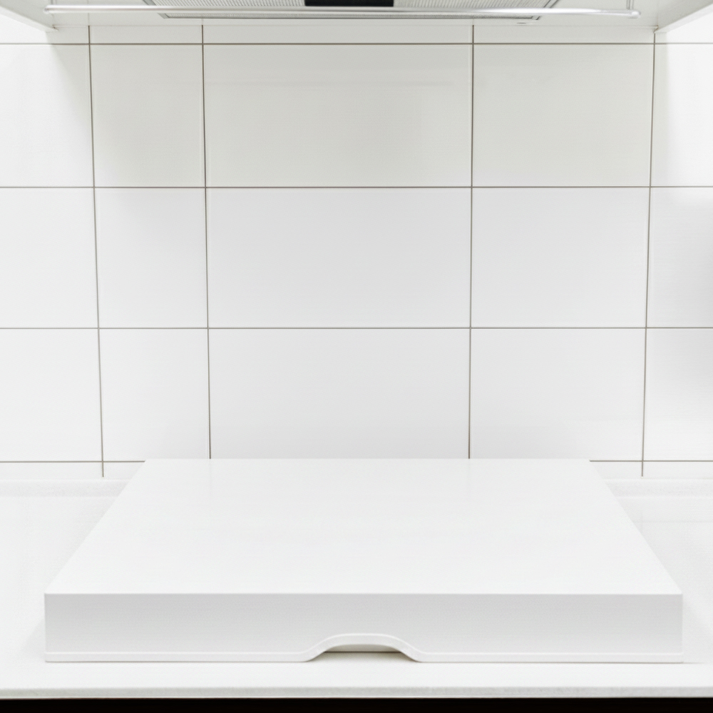 가스렌지 덮개 모던화이트 소 인덕션 커버 전기렌지받침대 가스레인지