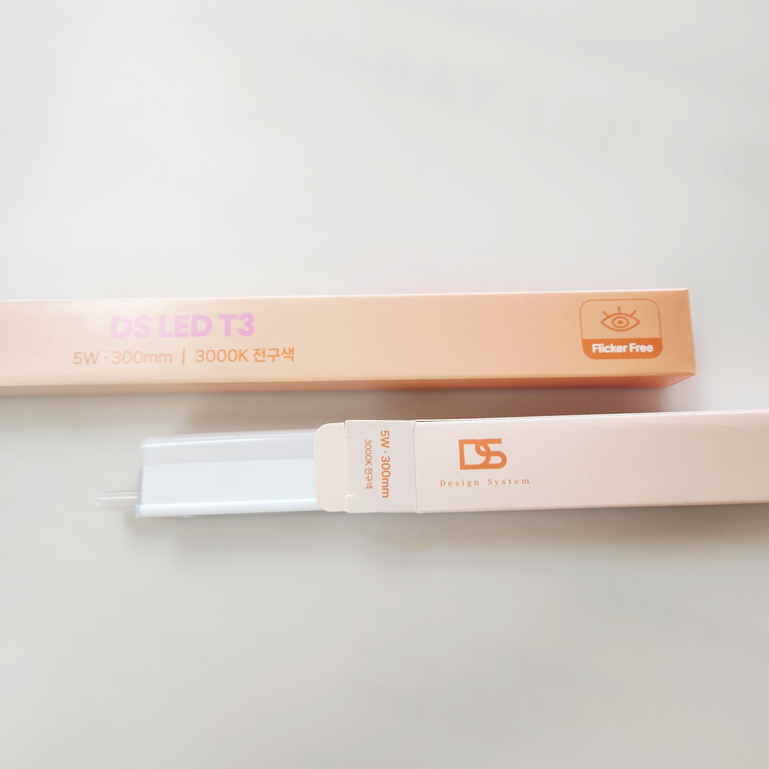 DS LED T3 플리커프리 T5대체 슬림형 우물천장 조명 300mm 5w - 상세 이미지 3
