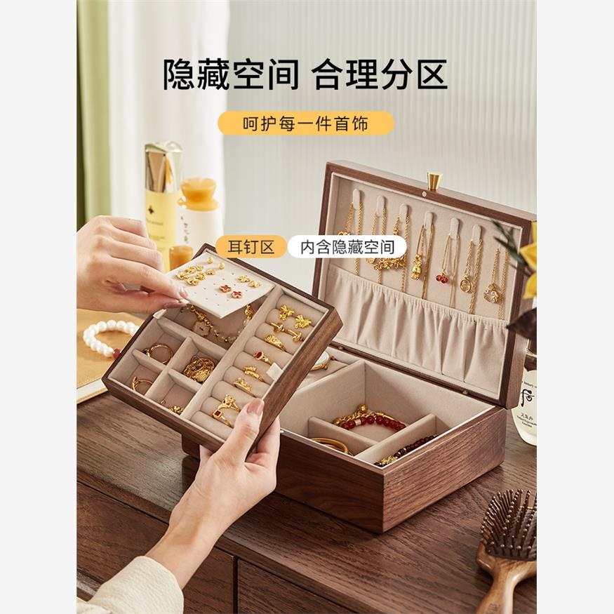 쥬얼리보관함 정리함 정리 서랍 보석함 첫돌 돌반지케이스 목걸이 - 상세 이미지 5