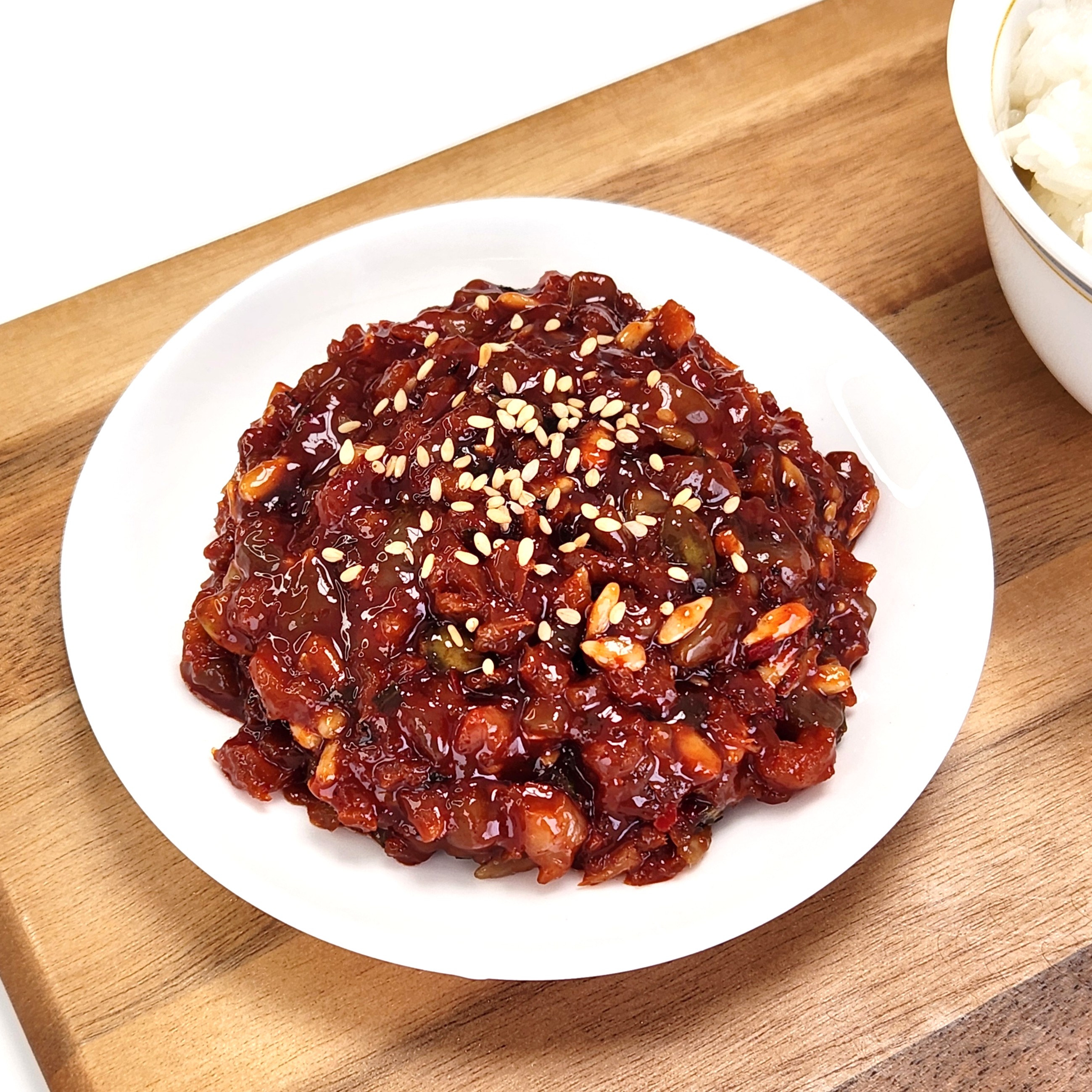 (기절반찬) 비빔 오징어젓 반찬 오징어젓갈 300g 이미지 7