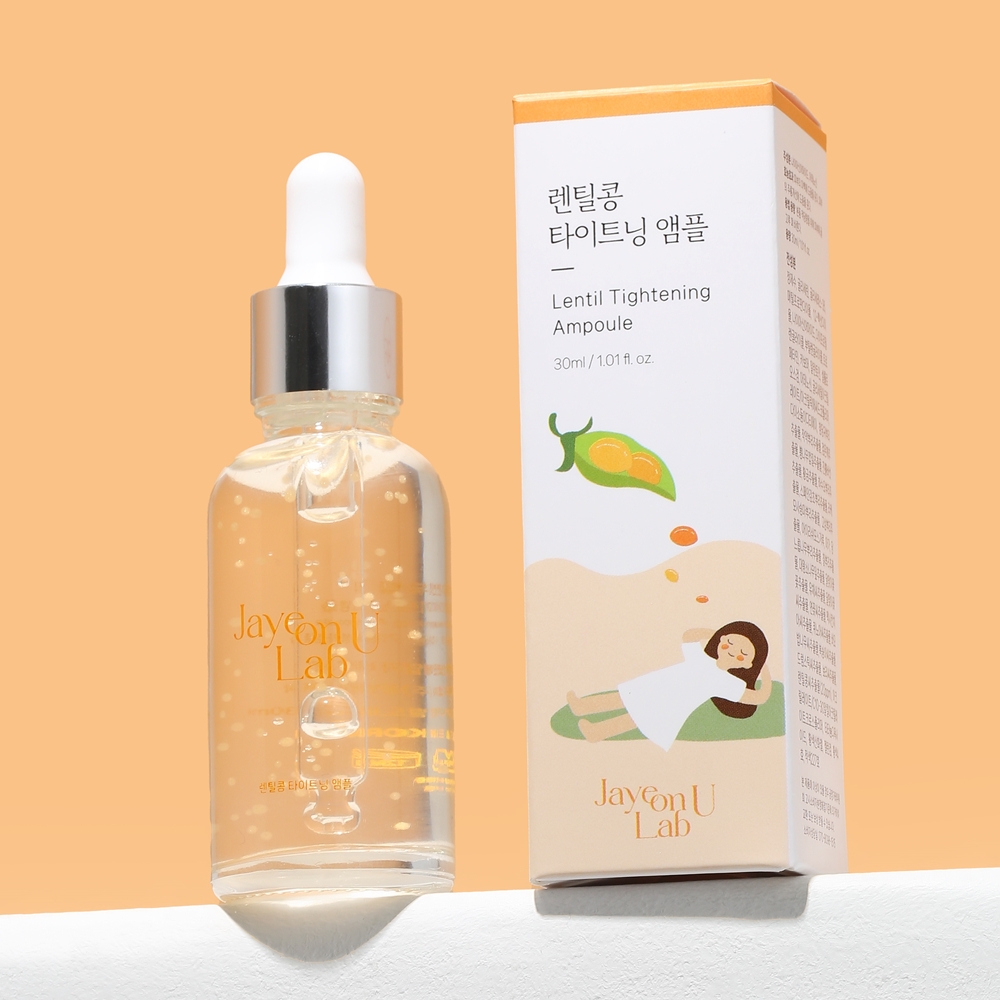 자연유랩 렌틸콩 타이트닝 주름개선 앰플 30ml 이미지
