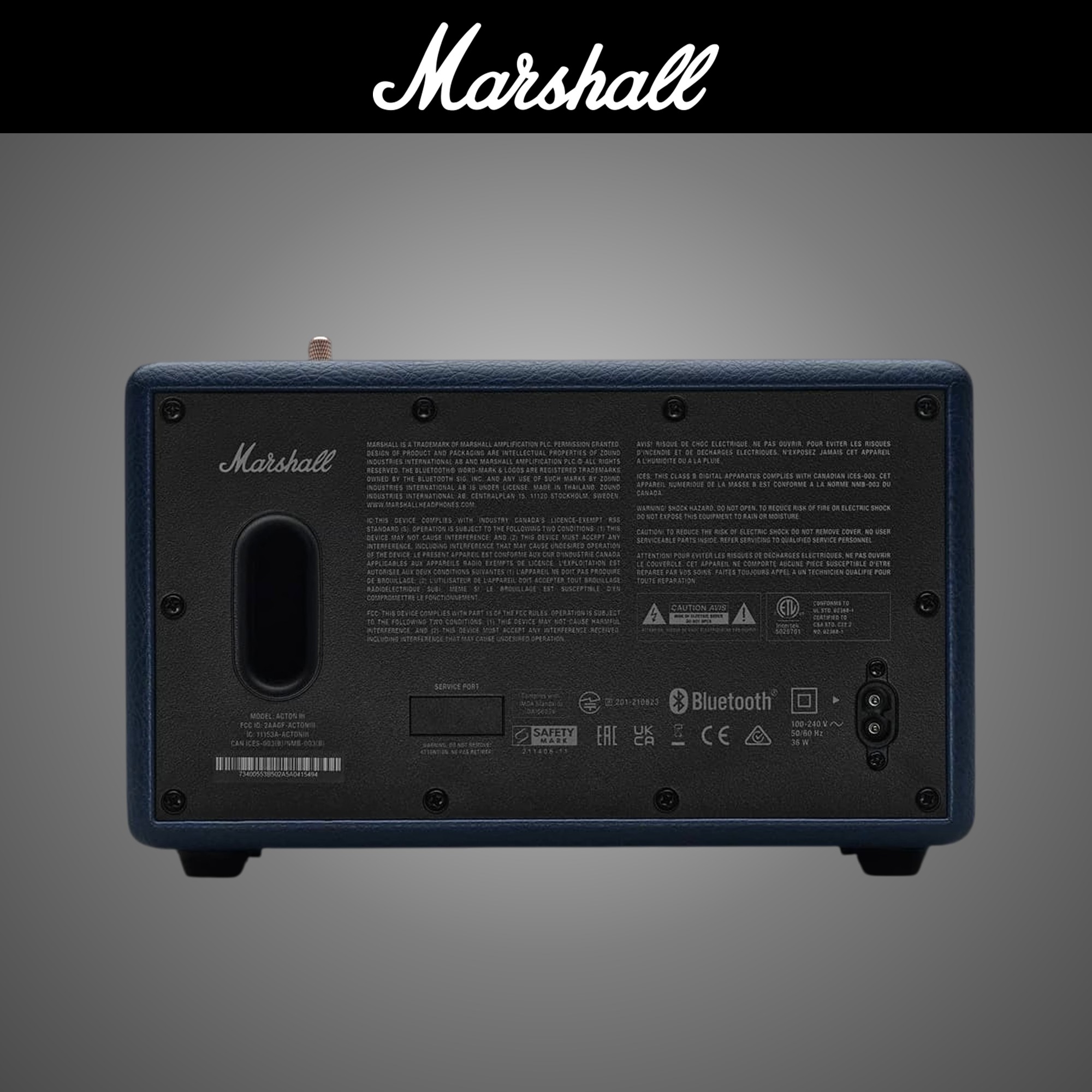 마샬 액톤3 소비코AV정식수입 블루투스 스피커 MARSHALL ACTON3 이미지 8