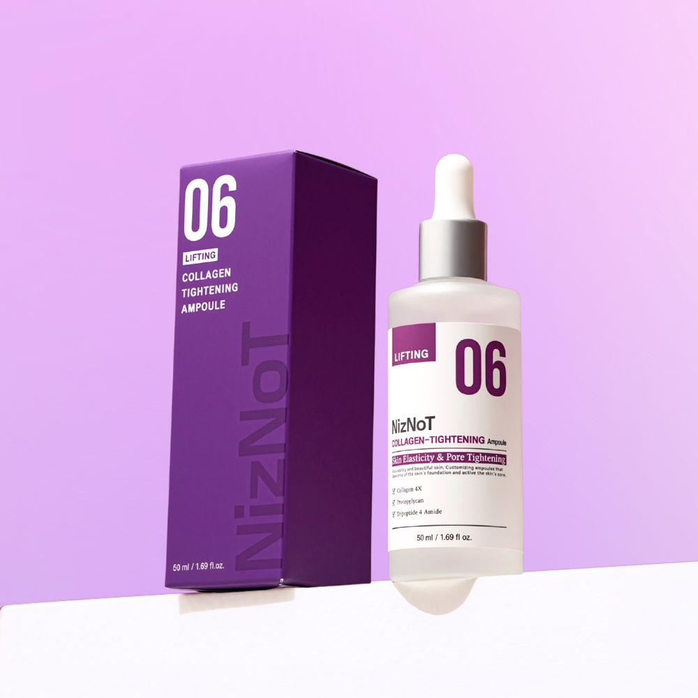 니즈낫 06 콜라겐 타이트닝 리프팅 앰플 / 연어 모공 탄력 주름 펩타이드 앰플 세럼 50ml - 상품 이미지