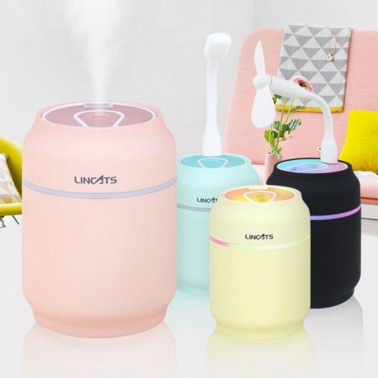 USB 미니 가습기 사무실 소형 무소음 탁상용 초음파 조용한 저소음