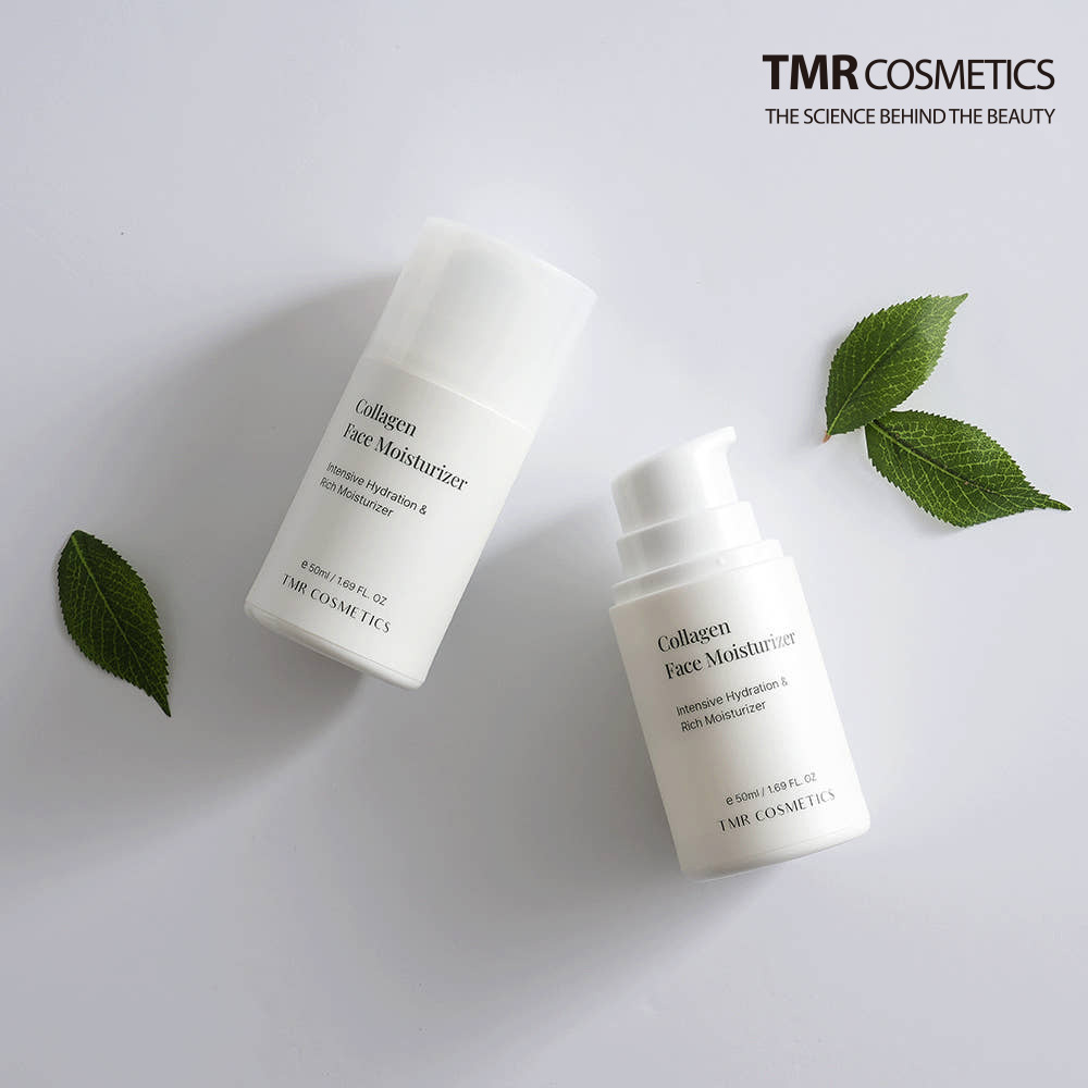 1+1 TMR 콜라겐 페이스 모이스춰라이저 50ml 식물성 콜라겐 고보습 수분크림 - 메인 이미지