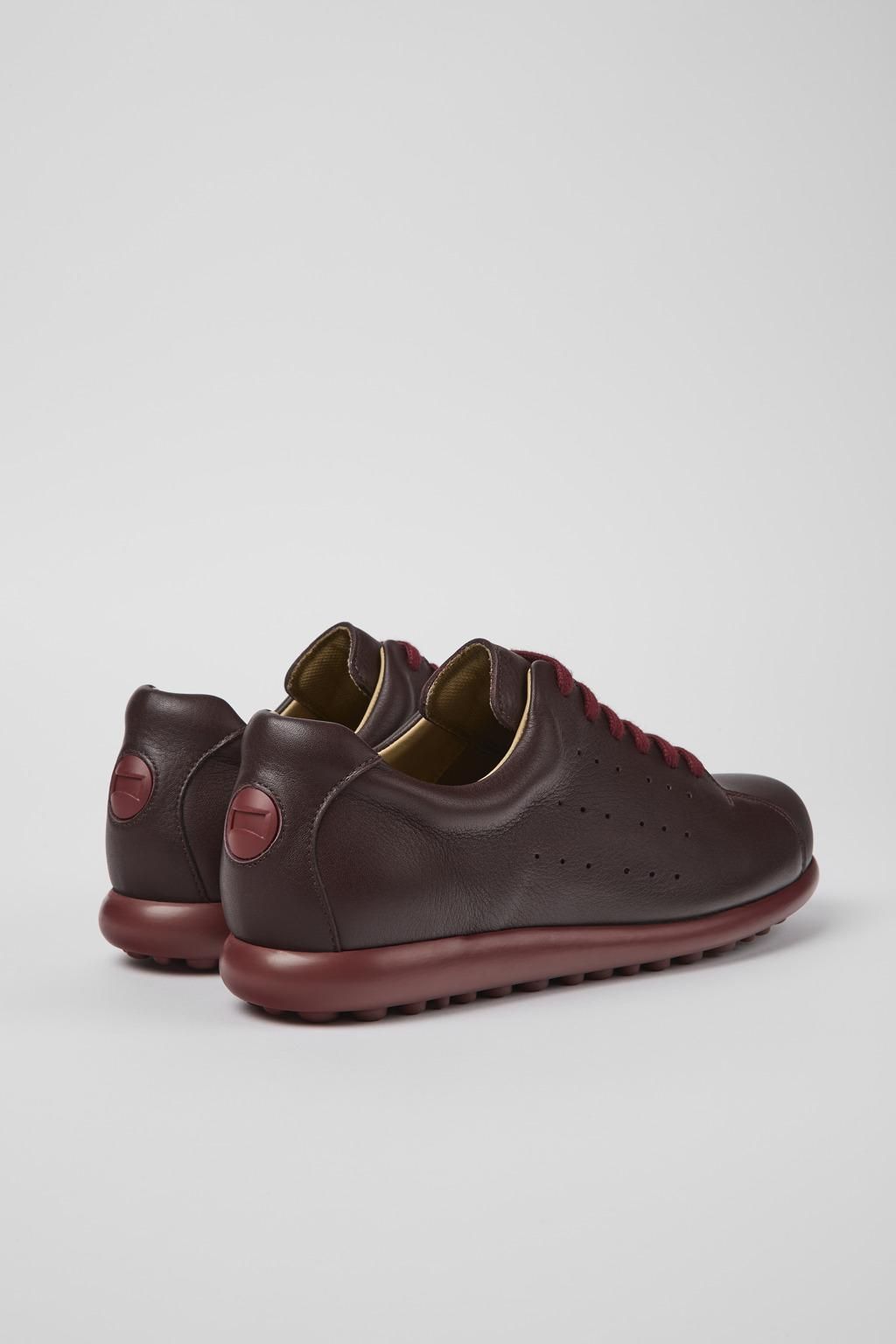 캠퍼 컴포트 레더 스니커즈 Pelotas XLite K200747-040 BURGUNDY - 상세 이미지 3