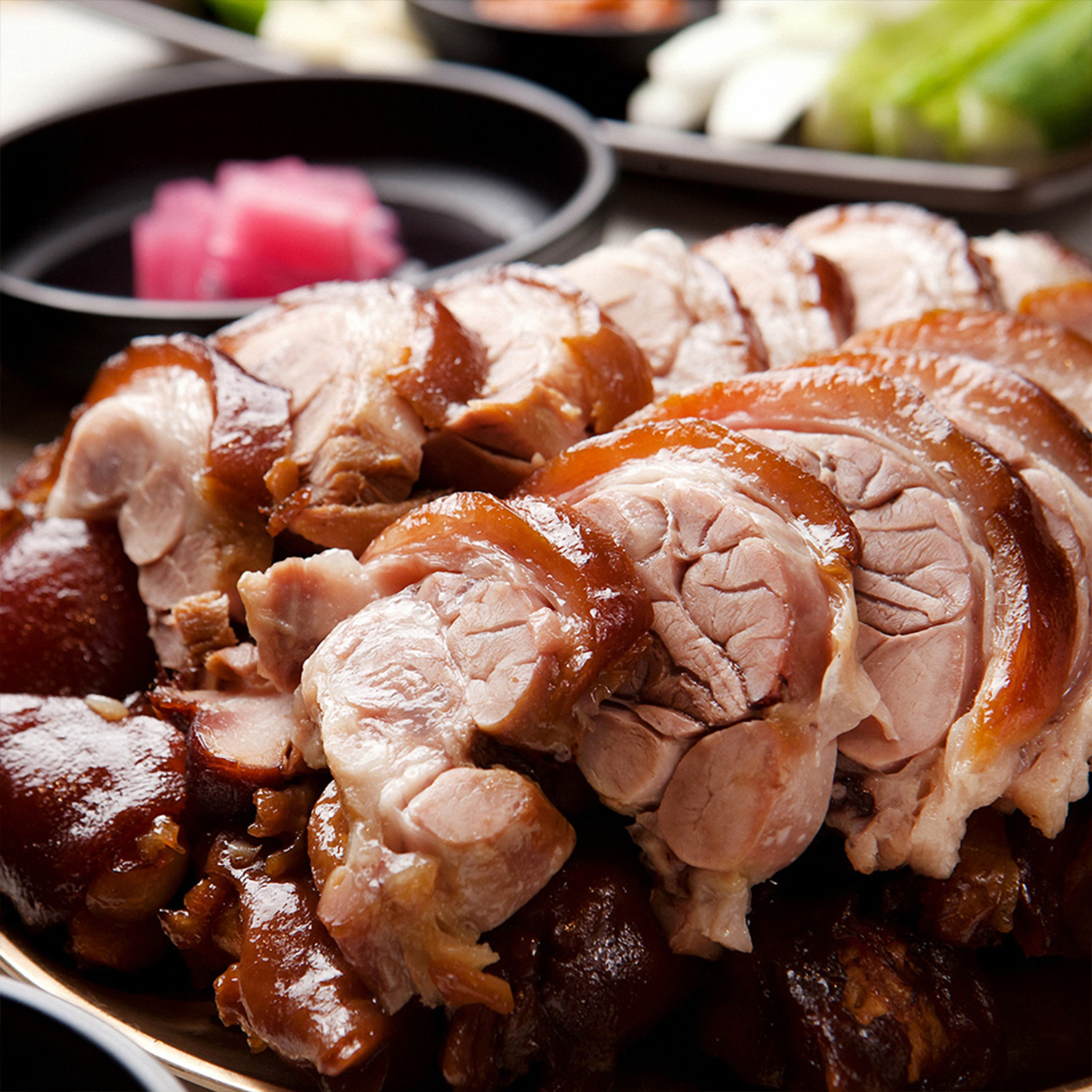 촉촉한 족발 무뼈족발 직화족발 300g 매콤양념 홈술안주 파더그로브 - 상세 이미지 2