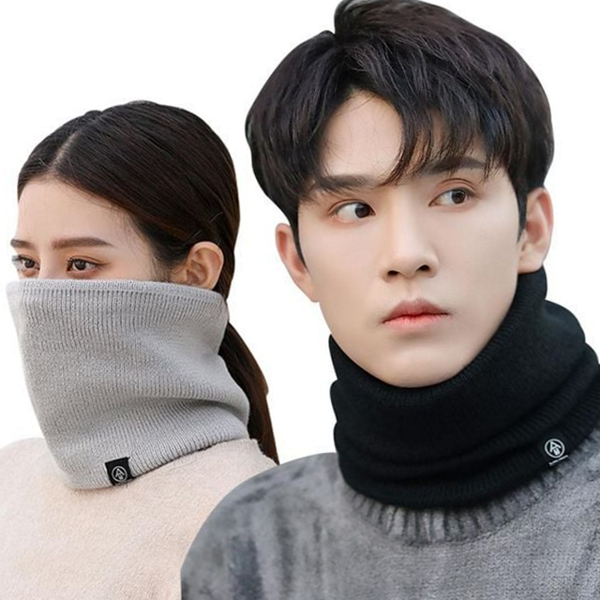 따뜻한 겨울 넥 워머 스포츠 남성 넥 워머 기모 방한 - 메인 이미지