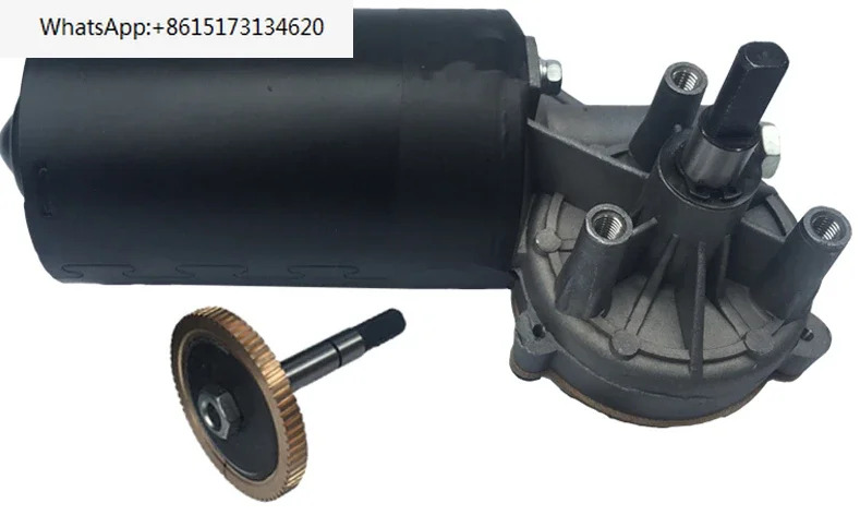 감속기 고전력 웜기어 모터 12v80w 차고 문 롤링 게이트 감속기.