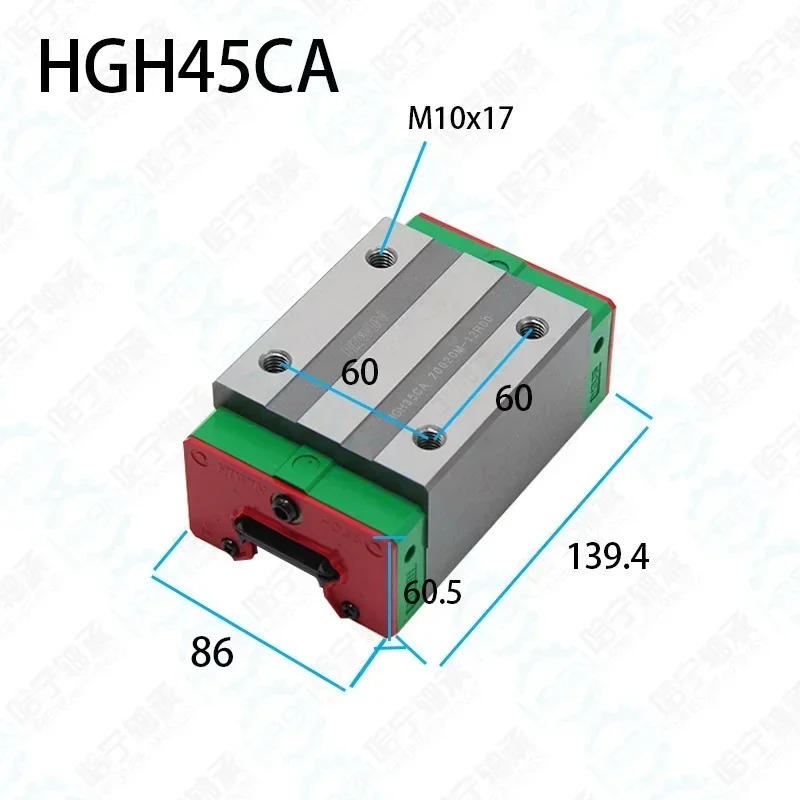 대만실버 HIWIN 선형 레일 슬라이더 HGW HGH 15 20 25 30 35 45 55 CC HA