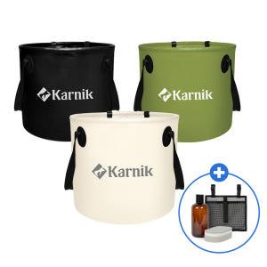 카르닉 캠핑 설거지통 접이식 28L 원형 바스켓 가방 운동러 솔직 후기 | 실사용 리뷰 - 상품 이미지 1