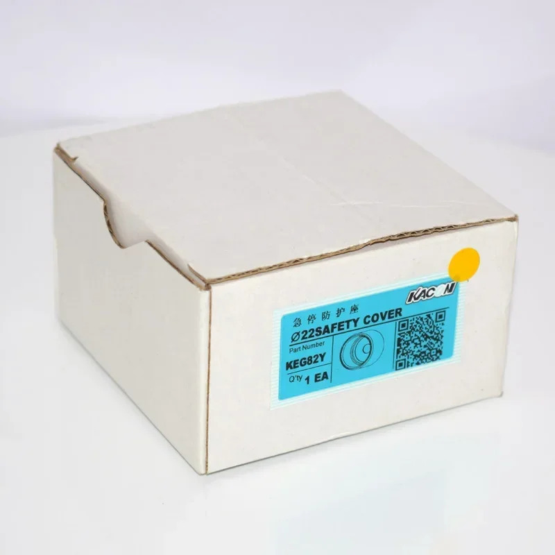 10PCS 비상 정지 버튼 보호 시트 KEG82 경고 표시 링