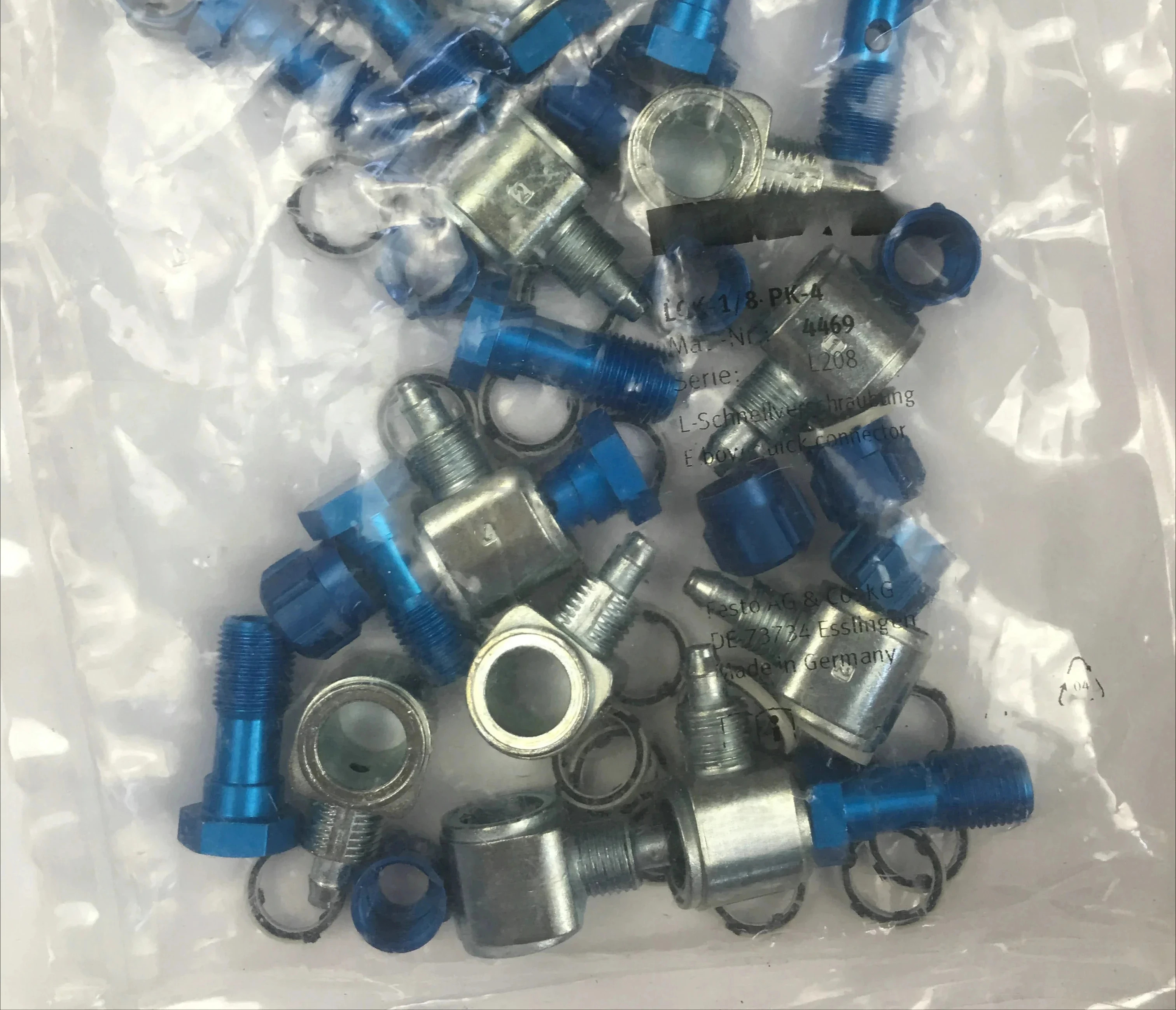 10PCS 퀵 커넥터 CK-1/8-PK-4 2027 CK-1/8-PK-6 2028