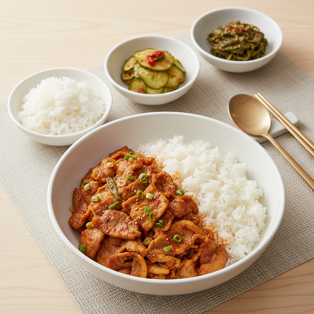 제육볶음 500g 단짠 매운 맛 간편한 밥도둑 반찬 밀키트 금상첨육 2개 - 상세 이미지 4