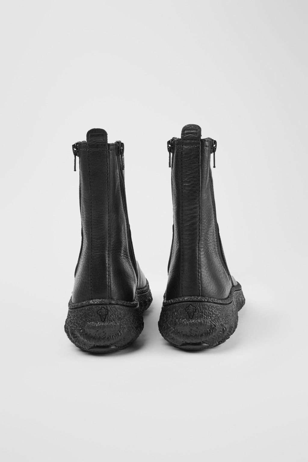 캠퍼 테크니컬 블랙 미들부츠 Ground K400462-001 BLACK - 상세 이미지 3