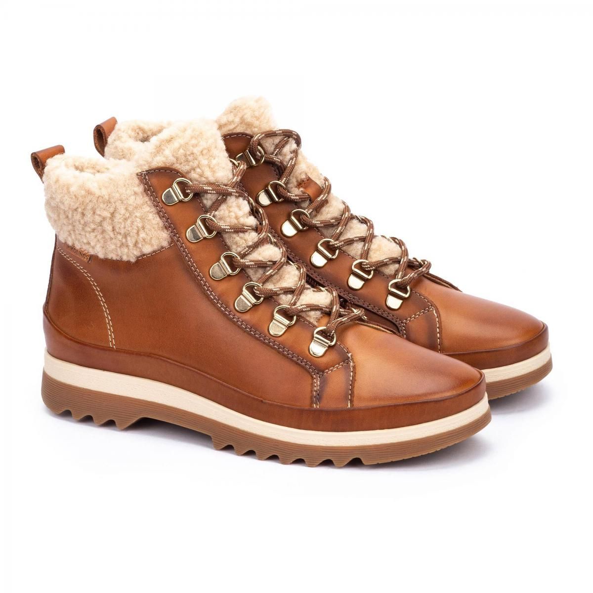 피콜리노스 테크니컬 방한 퍼 앵클부츠 VIGO W3W-8738C1 BRANDY - 상세 이미지 2