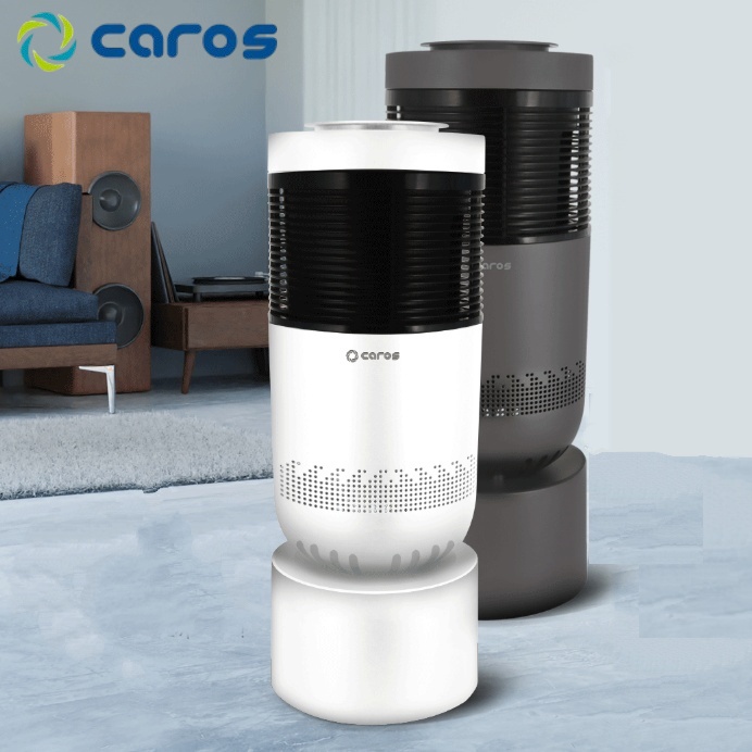 거실난방기 360도회전 원통형 무드등 그래핀 PTC히터 사무실온열기 - 상세 이미지 2