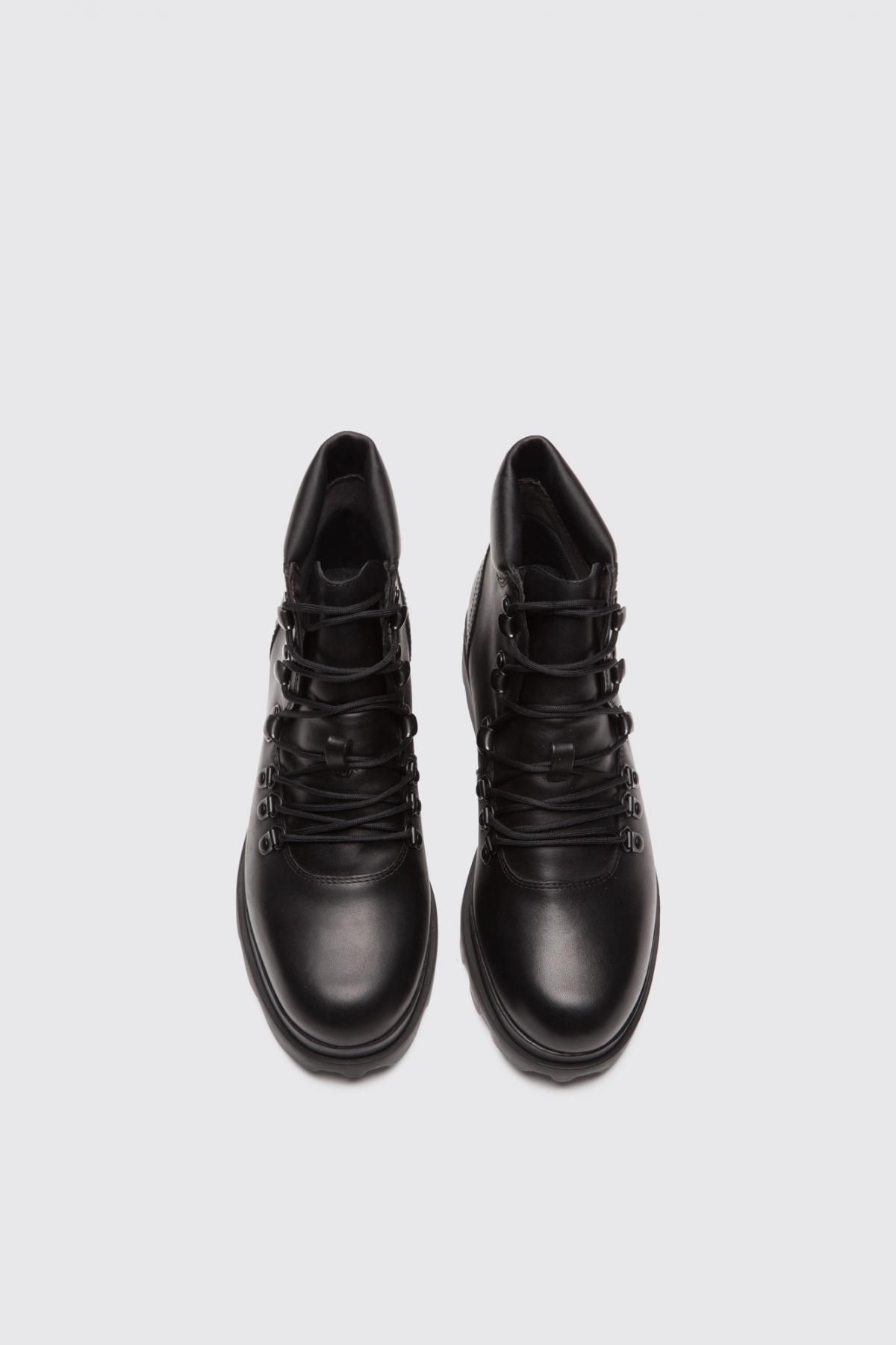 캠퍼 청키솔 레트로 앵클부츠 Mil K400146-003 BLACK - 상세 이미지 4