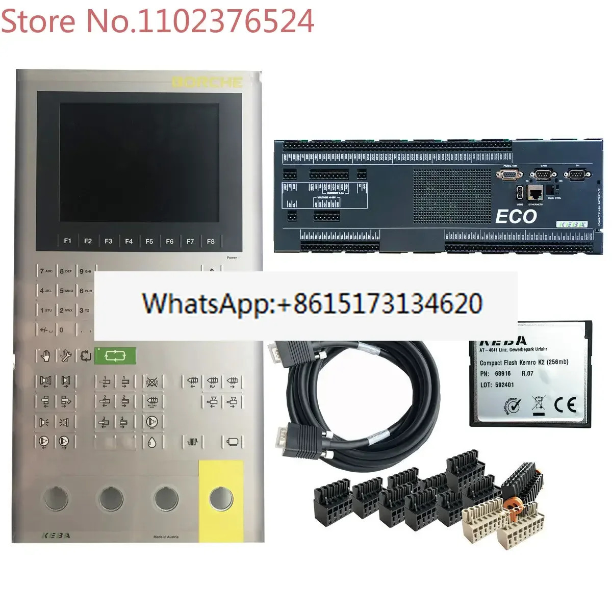 KEBA CP031/TOP 331/P-6400 패널 풀세트 제어 시스템 성형기I1070 PLC K2-200