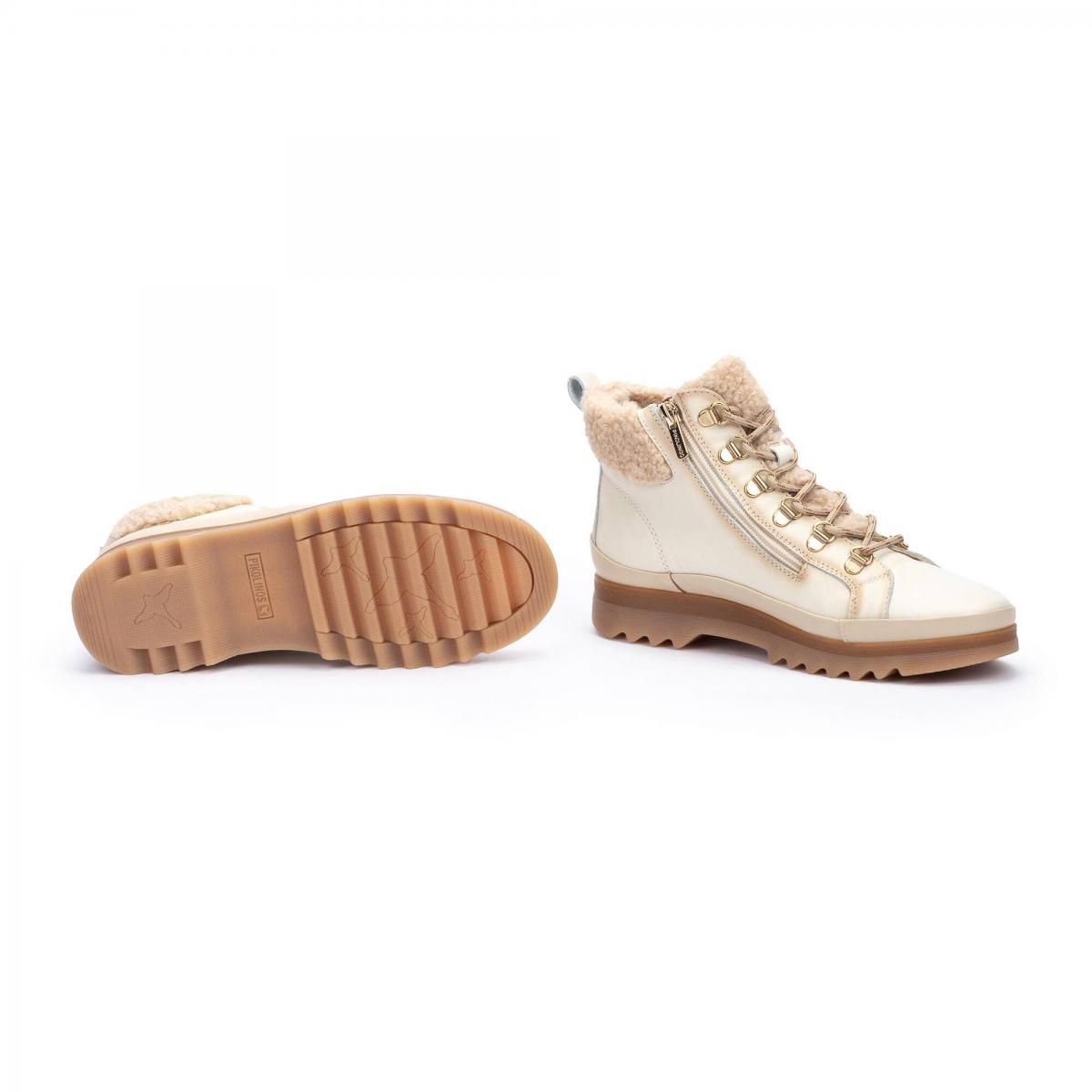 피콜리노스 아웃도어 트레킹 퍼 앵클부츠 VIGO 아이보리 W3W-8738C1 NATA - 상세 이미지 5