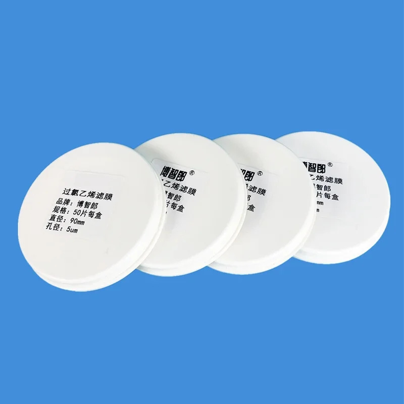 90mm 5um 퍼클로로에틸렌 필터 멤브레퍼클로라이드 종이 중금속 먼지 감지