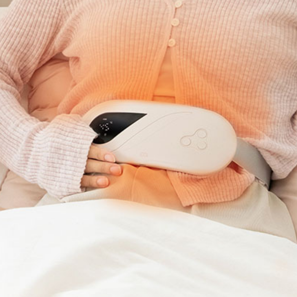 오아 히트워머 무선 온열 허리 전기 찜질기 생리통 복부 배 마사지기 온열기 찜질